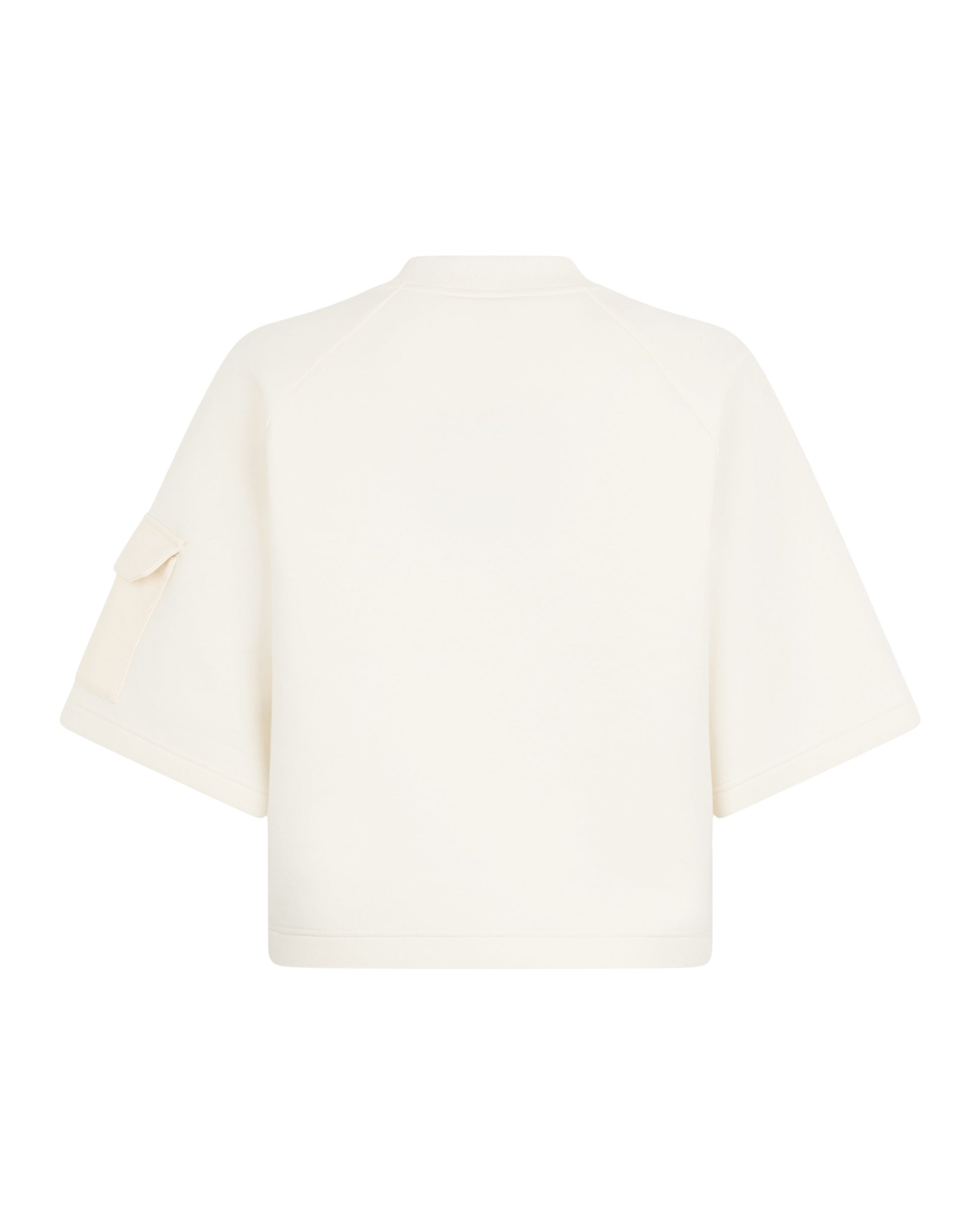 MKN-M14LT741 IVORY MIXMEDIA T-SHIRT TOP