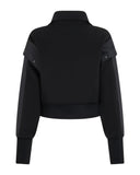 MKN-M15LS636 BLACK MIXED MEDIA ZIP TOP