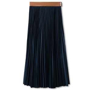 INO-M2-1044 BLUE PLEATED SKIRT
