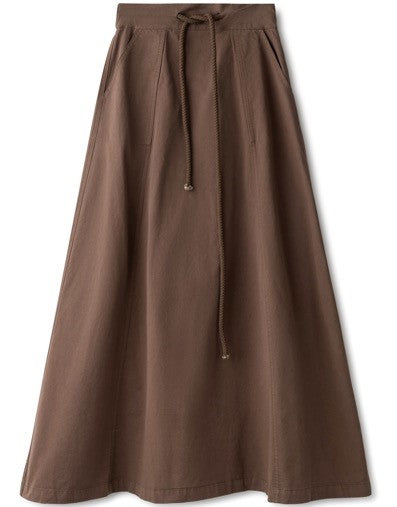 INO-M2-1402 BROWN BOW SKIRT
