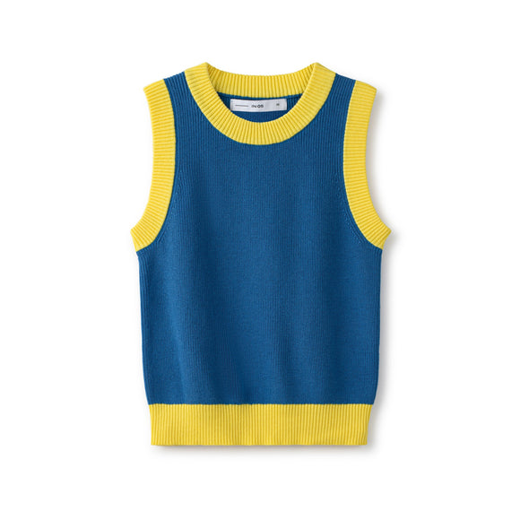 INO-M2-1420 CORNFLOWER&YELLOW VEST