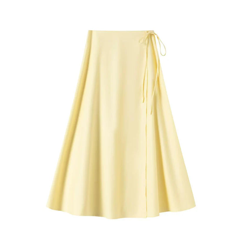 INO-M2-1491 YELLOW BOW TIE SKIRT