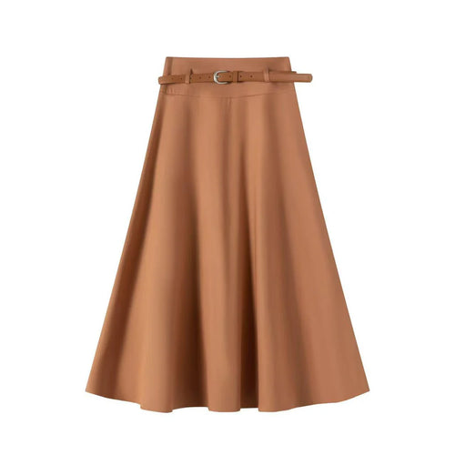 INO-M2-1567 ORANGE BELTED SKIRT