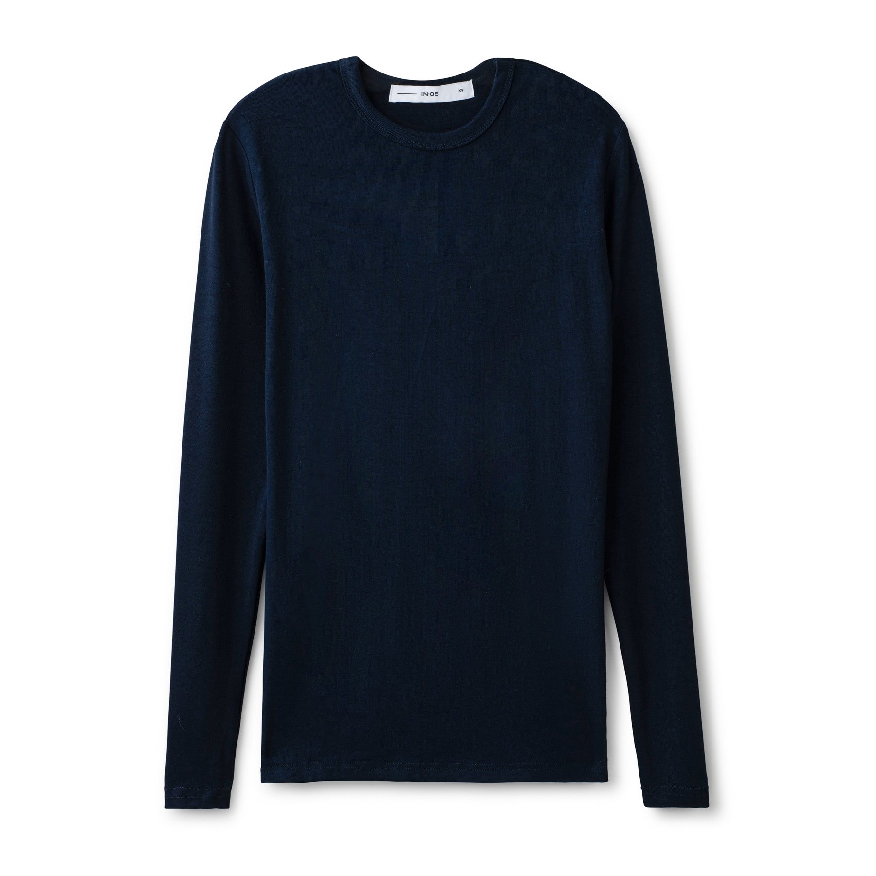 INO-M2-270R NAVY RIB T-SHIRT
