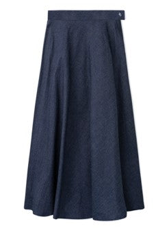 INO-M2-49BD BLUE DENIM SKIRT