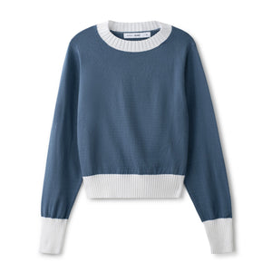 INO-M2-846TT SLATE BLUE&WHITE TOP