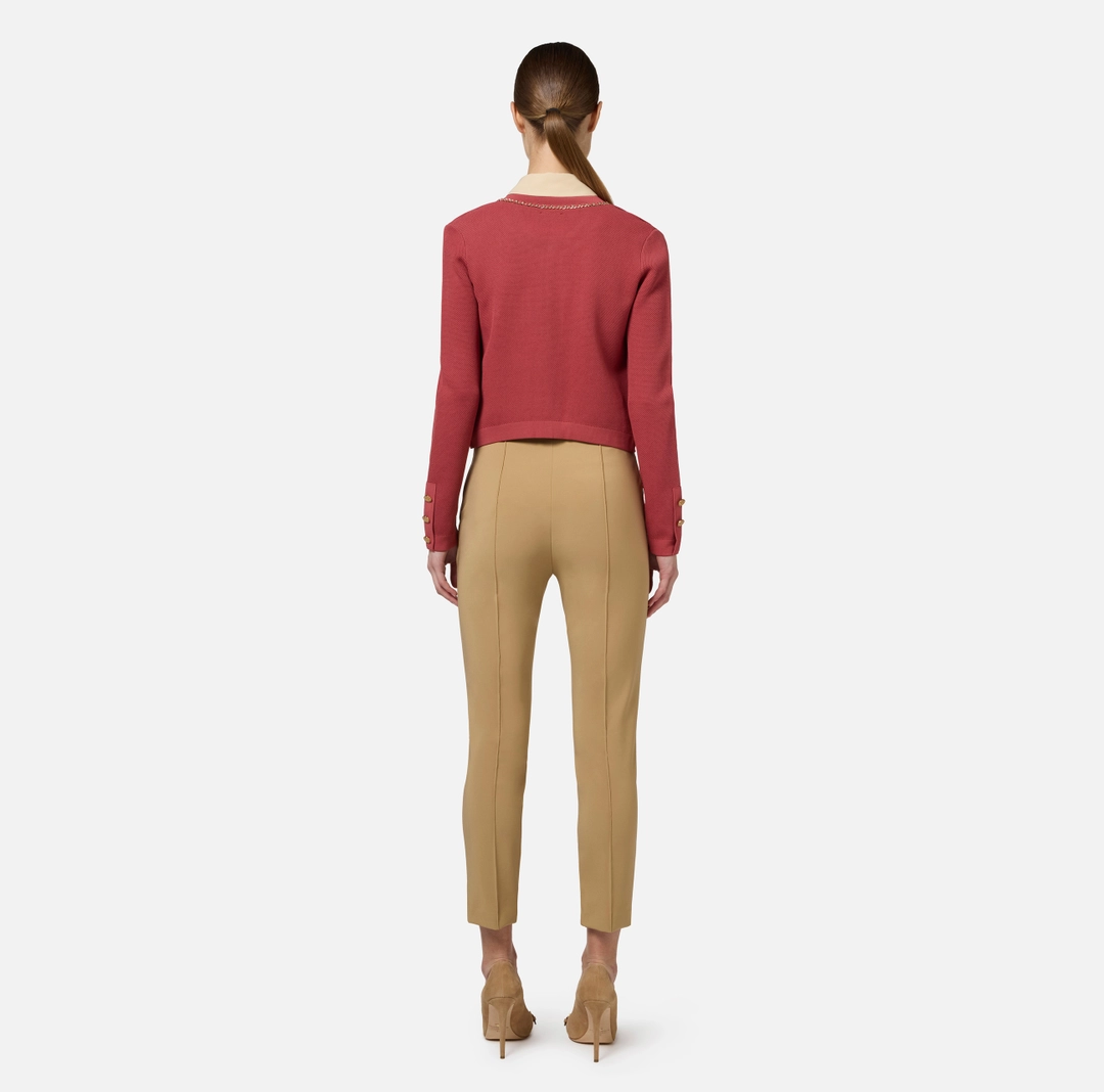 ELS-MK63B46 CORAL CARDIGAN