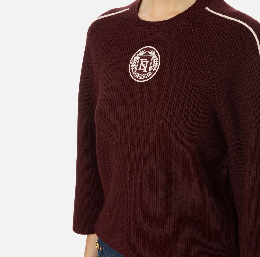 ELS-MK70S46 BURGANDY LOGO TOP