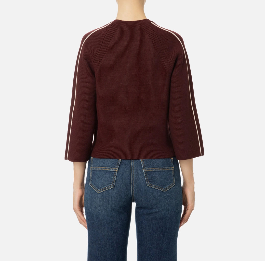ELS-MK70S46 BURGANDY LOGO TOP