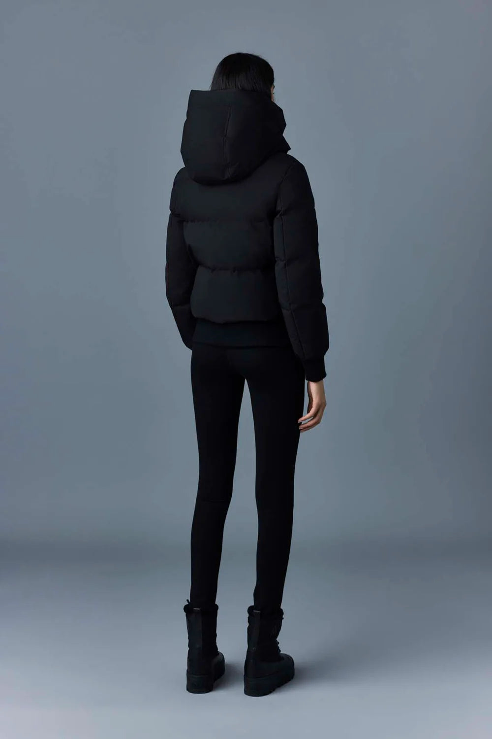 MKG-NEFI-NF BLACK PADDED COAT