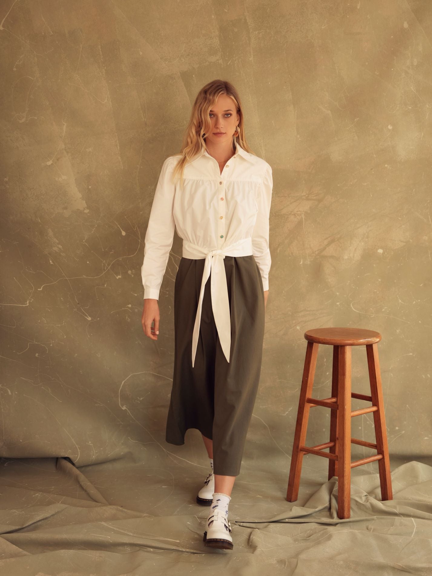 NOI-NR-267 WHITE BLOUSE