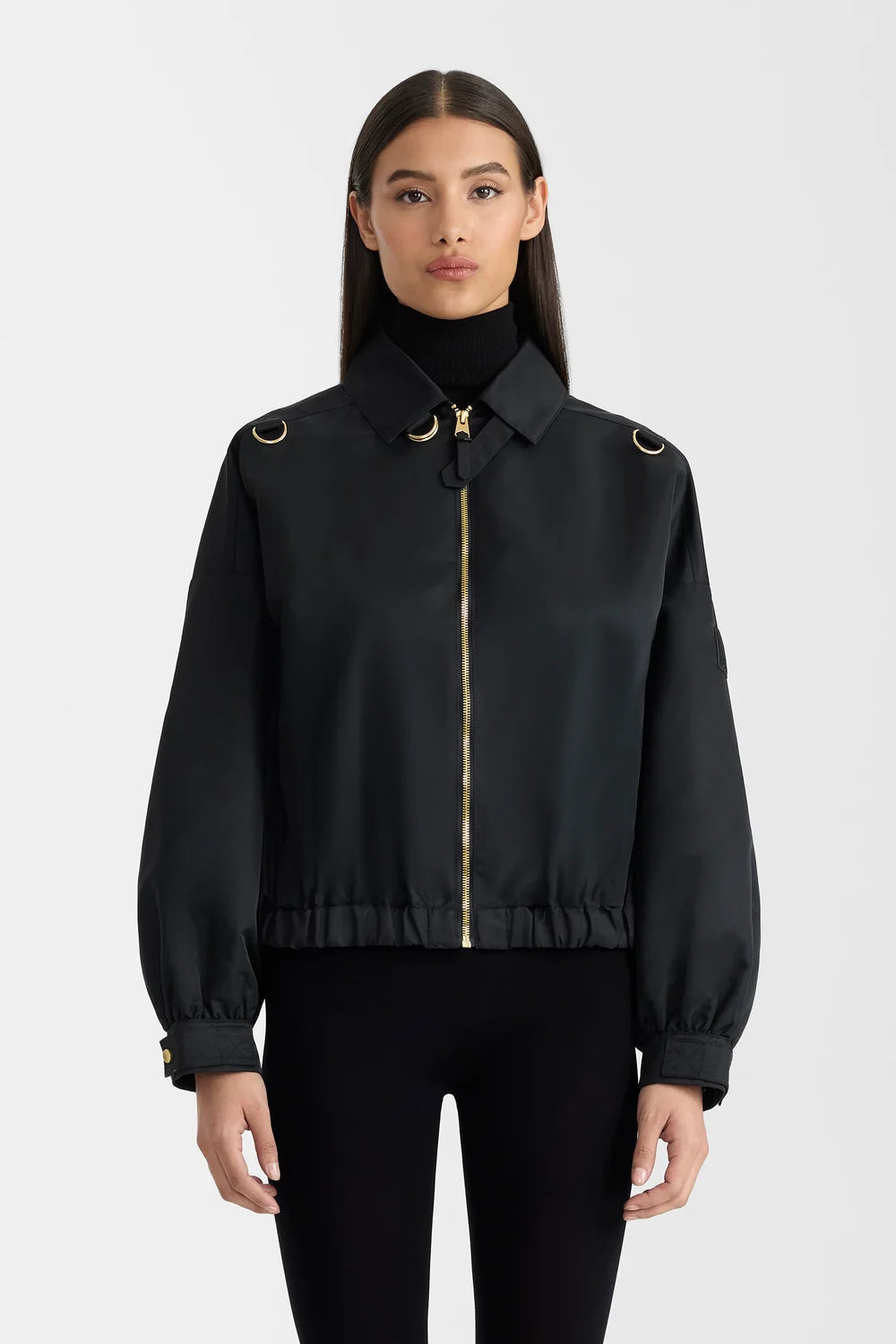 MKG-OLIVERA CROPPED BOMBER JACKET
