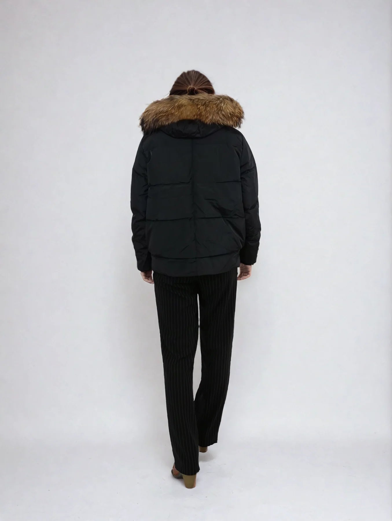 LVN-FUGGE BLACK RACOON JACKET
