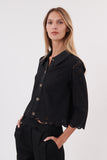 DRY-P485007 BLACK LACE CARDIGAN