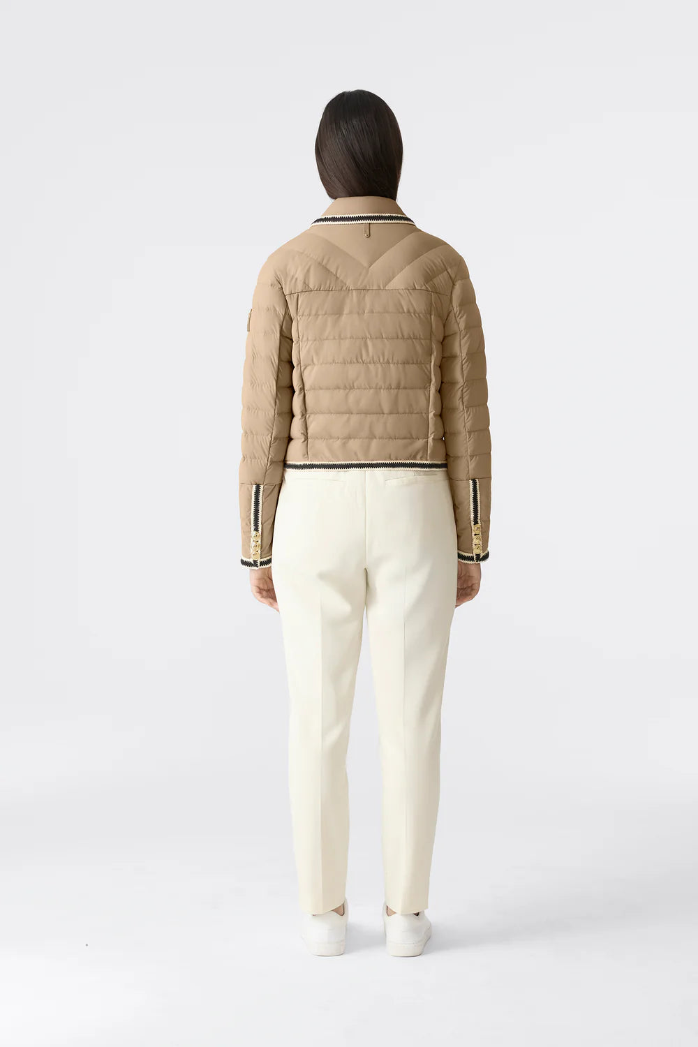 MKG-PETUNIA CAMEL TRIM DOWN JACKET