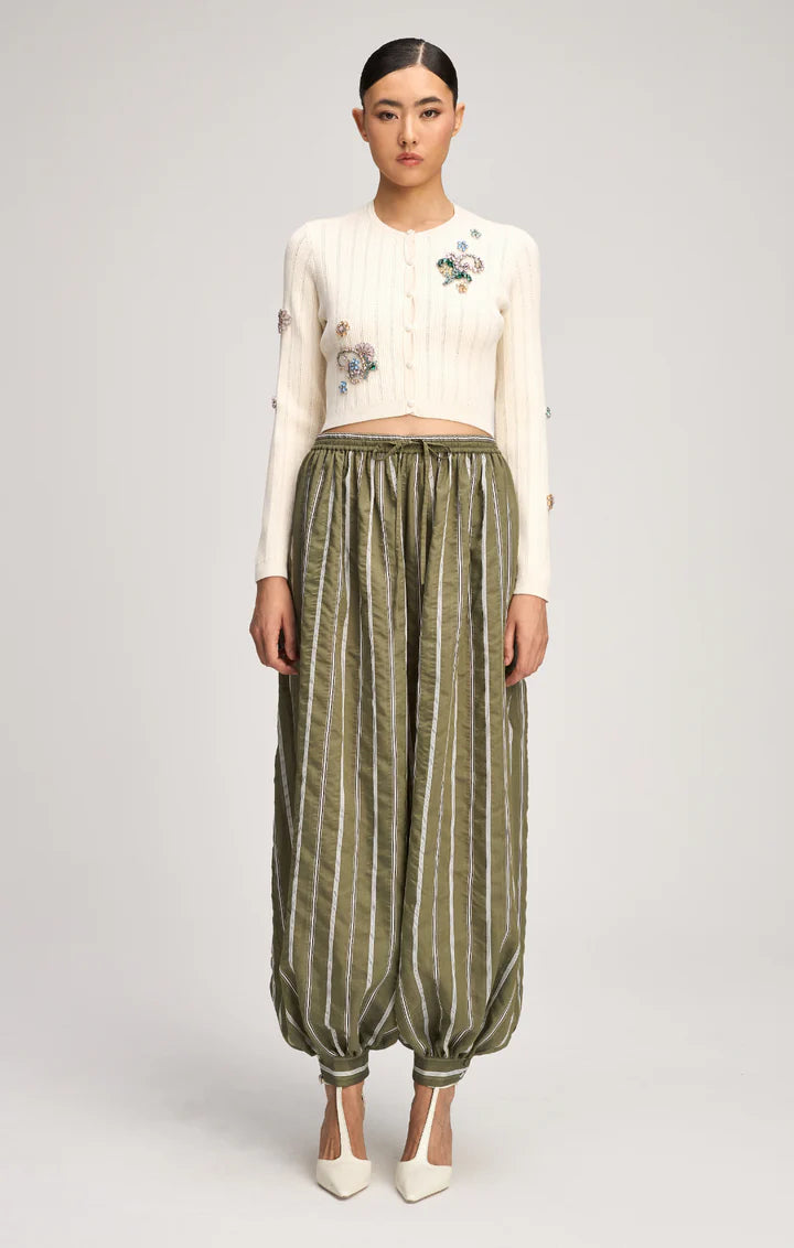 CQS-ZK125110483Z IVORY ALLISON CARDIGAN