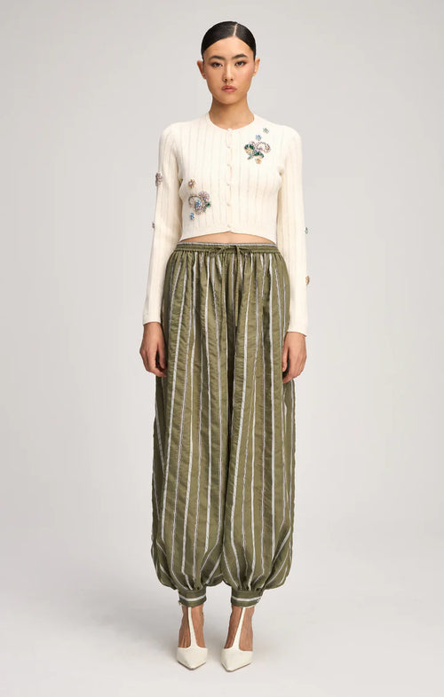 CQS-ZK125110483Z IVORY ALLISON CARDIGAN