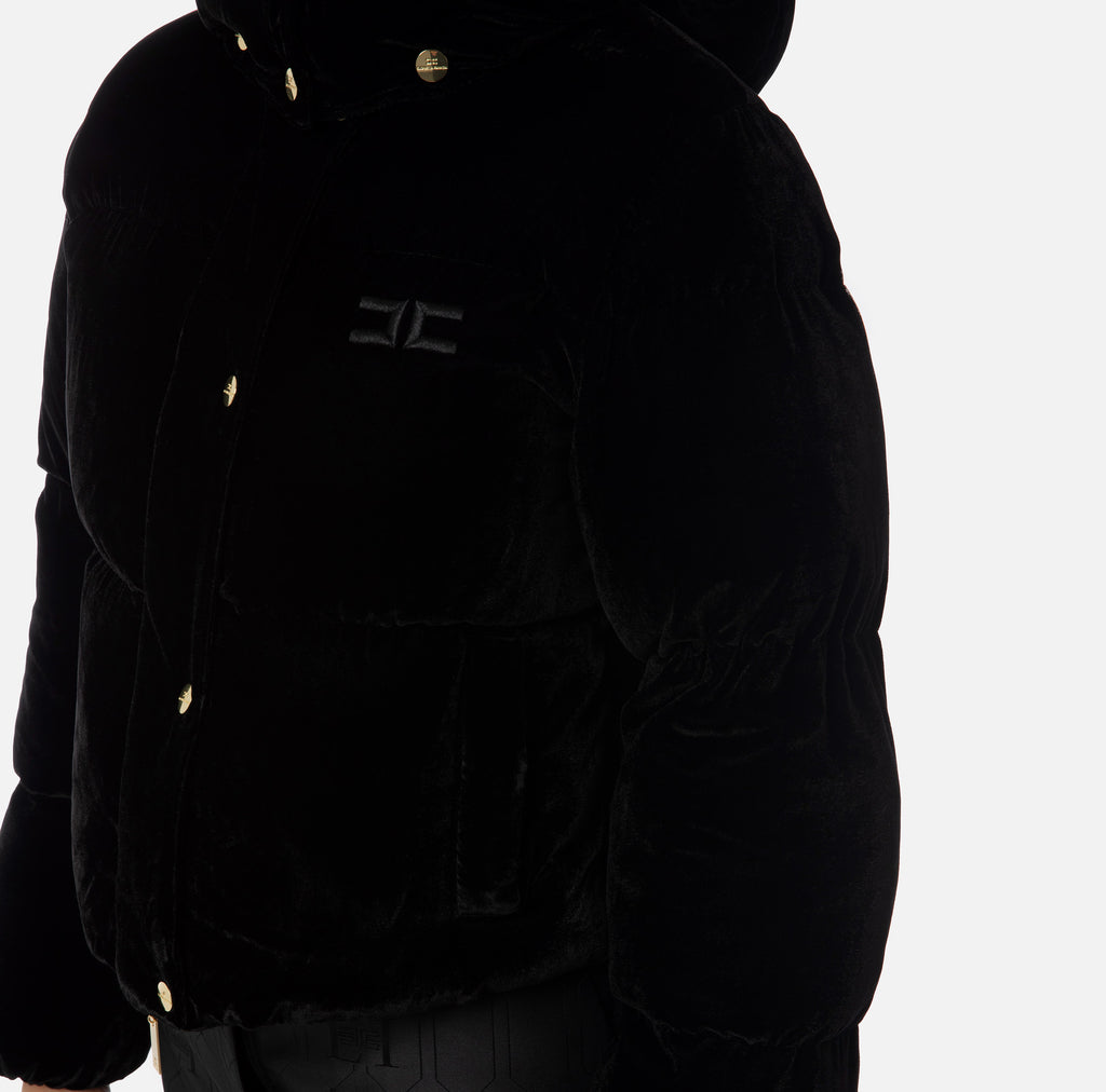 ELS-PI62D36E2 BLACK PUFFER JACKET