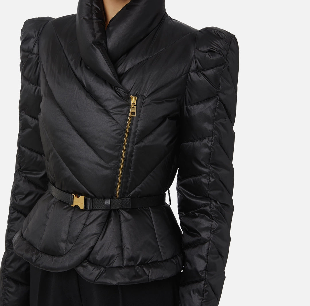 ELS-PI89Z56 BLACK PADDED JACKET