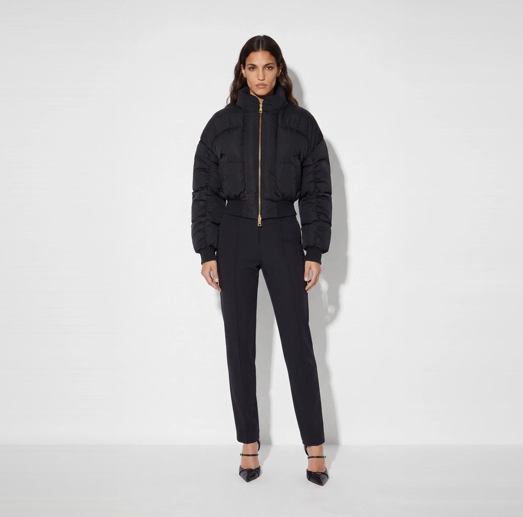 ELS-PI96D66 BLACK DOWN PUFFER JACKET