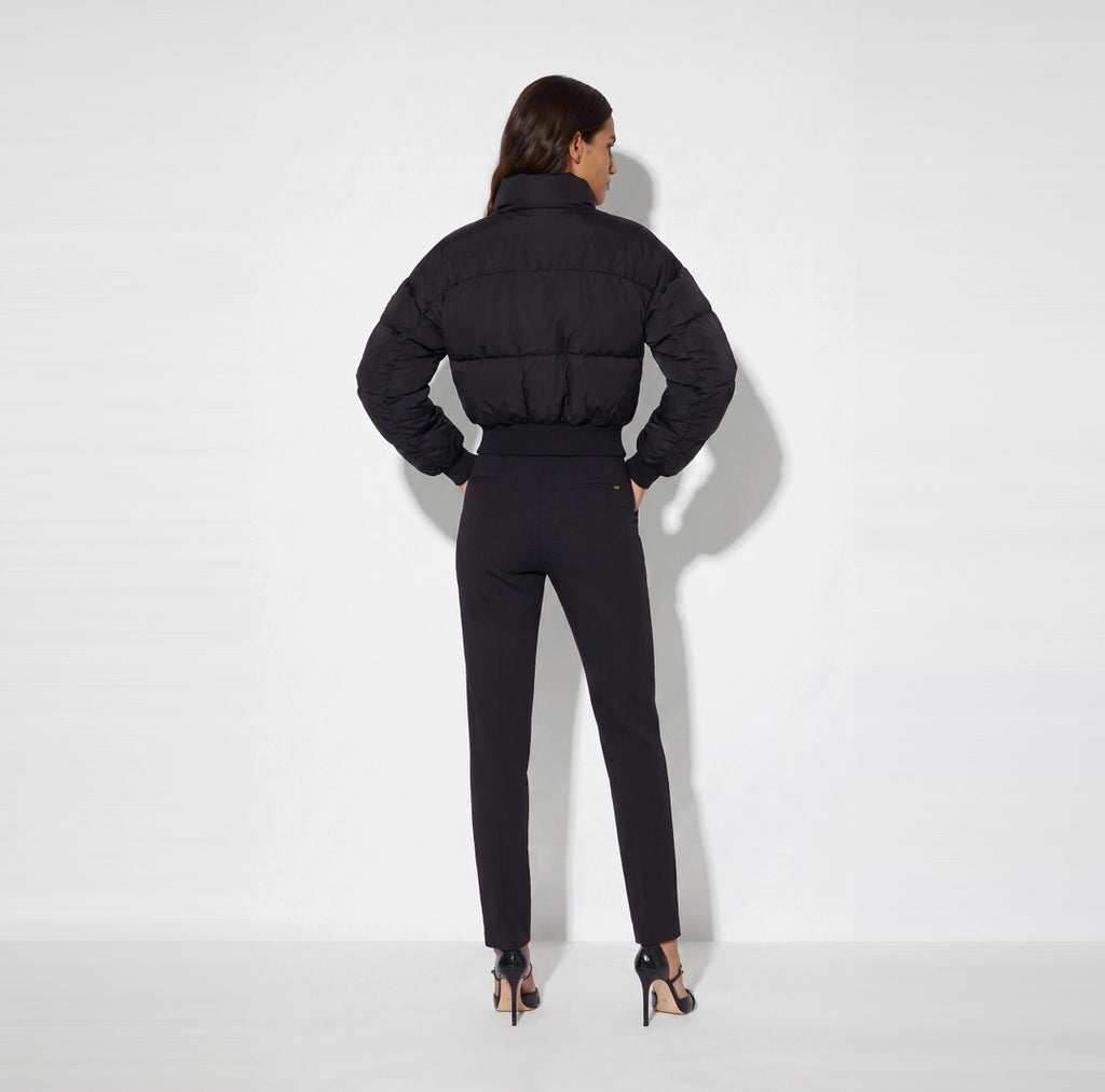 ELS-PI96D66 BLACK DOWN PUFFER JACKET