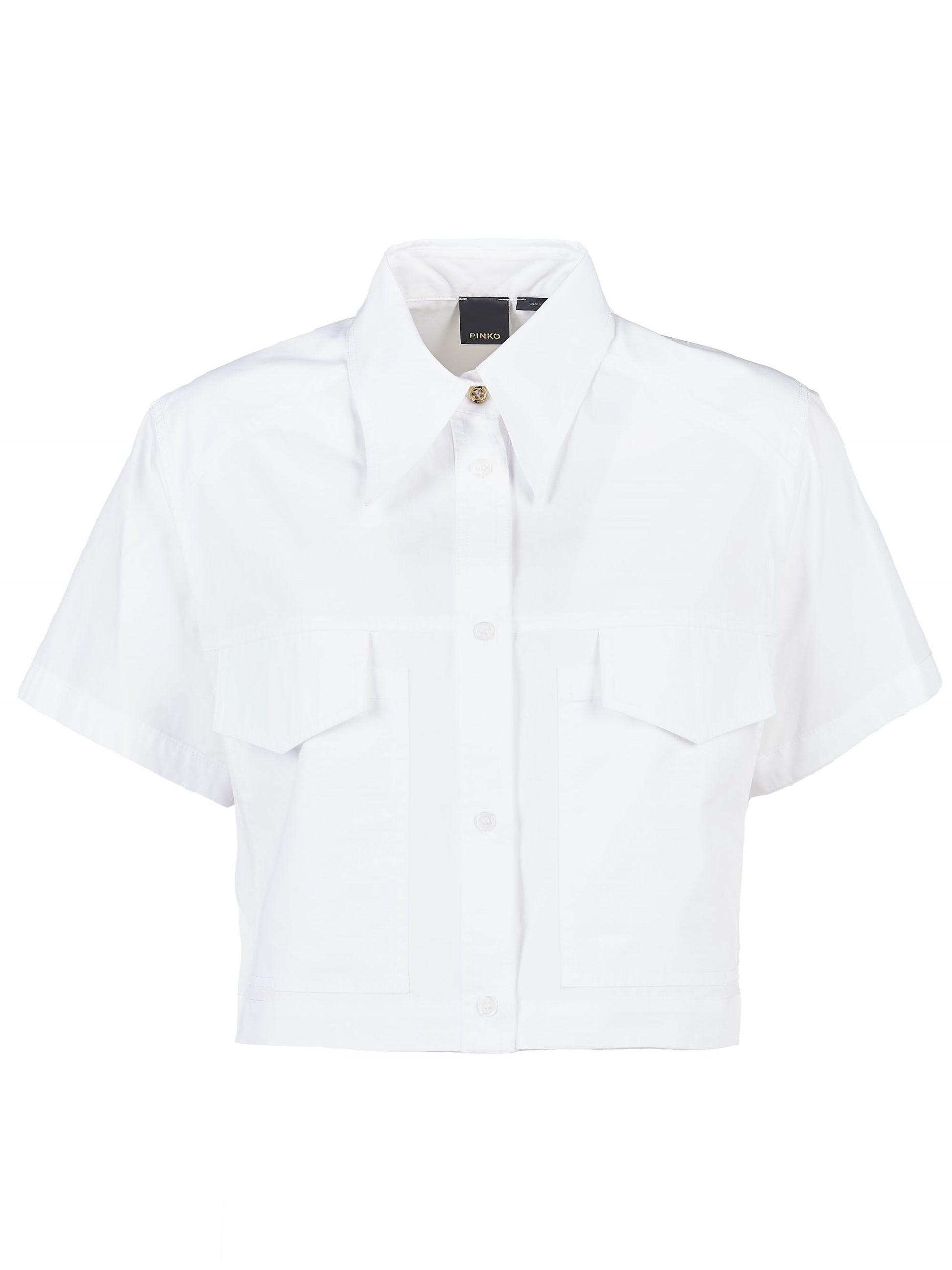 PINKO CASTALLIA WHITE BLOUSE