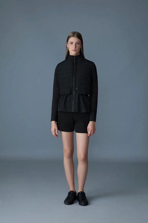 MKG-PRISCILLA BLACK LIGHTWEIGHT JACKET