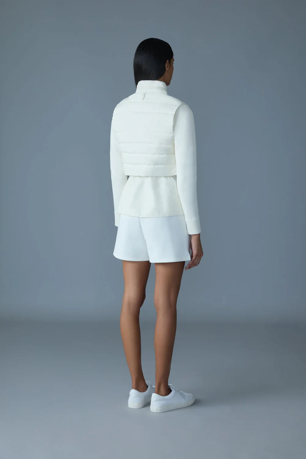 MKG-PRISCILLA IVORY LIGHTWEIGHT JACKET
