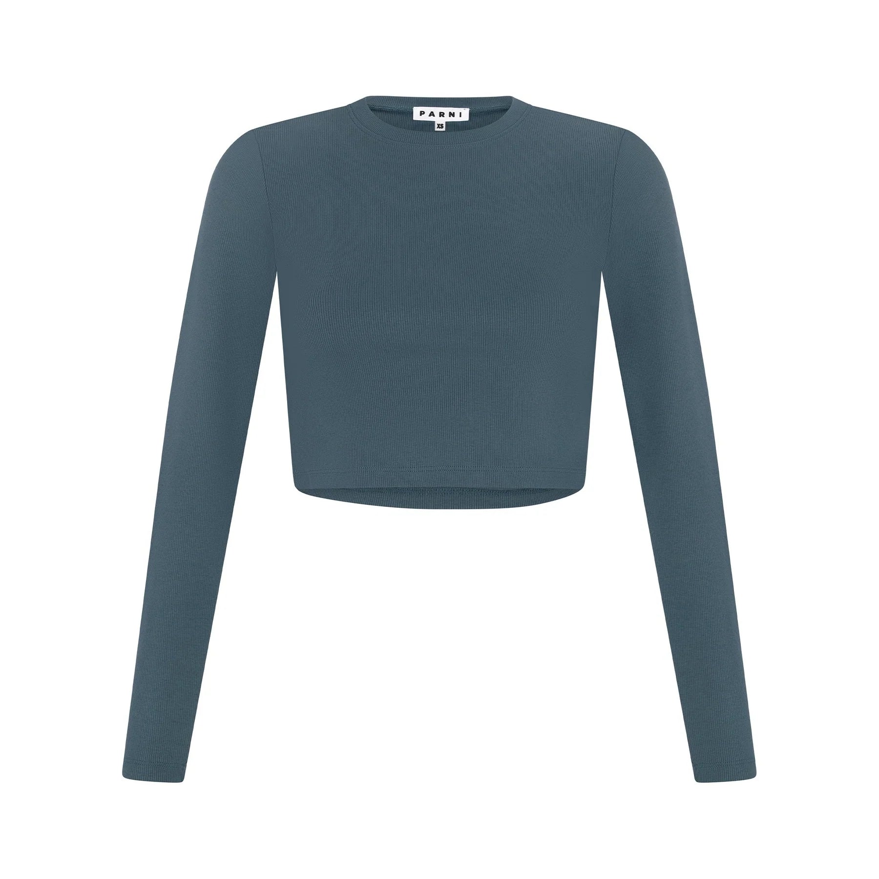 PAR-T354 BLACK RIBBED TOP