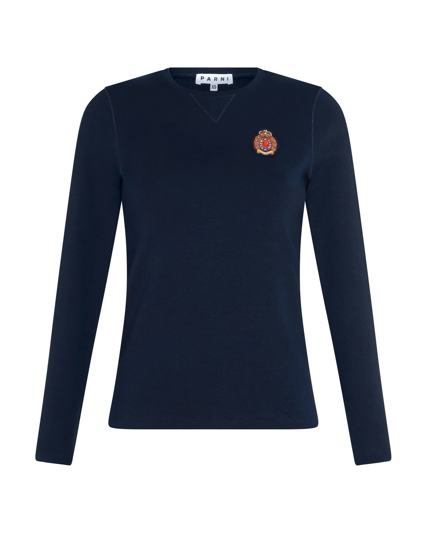 PAR-T426 NAVY EMBLEM T-SHIRT