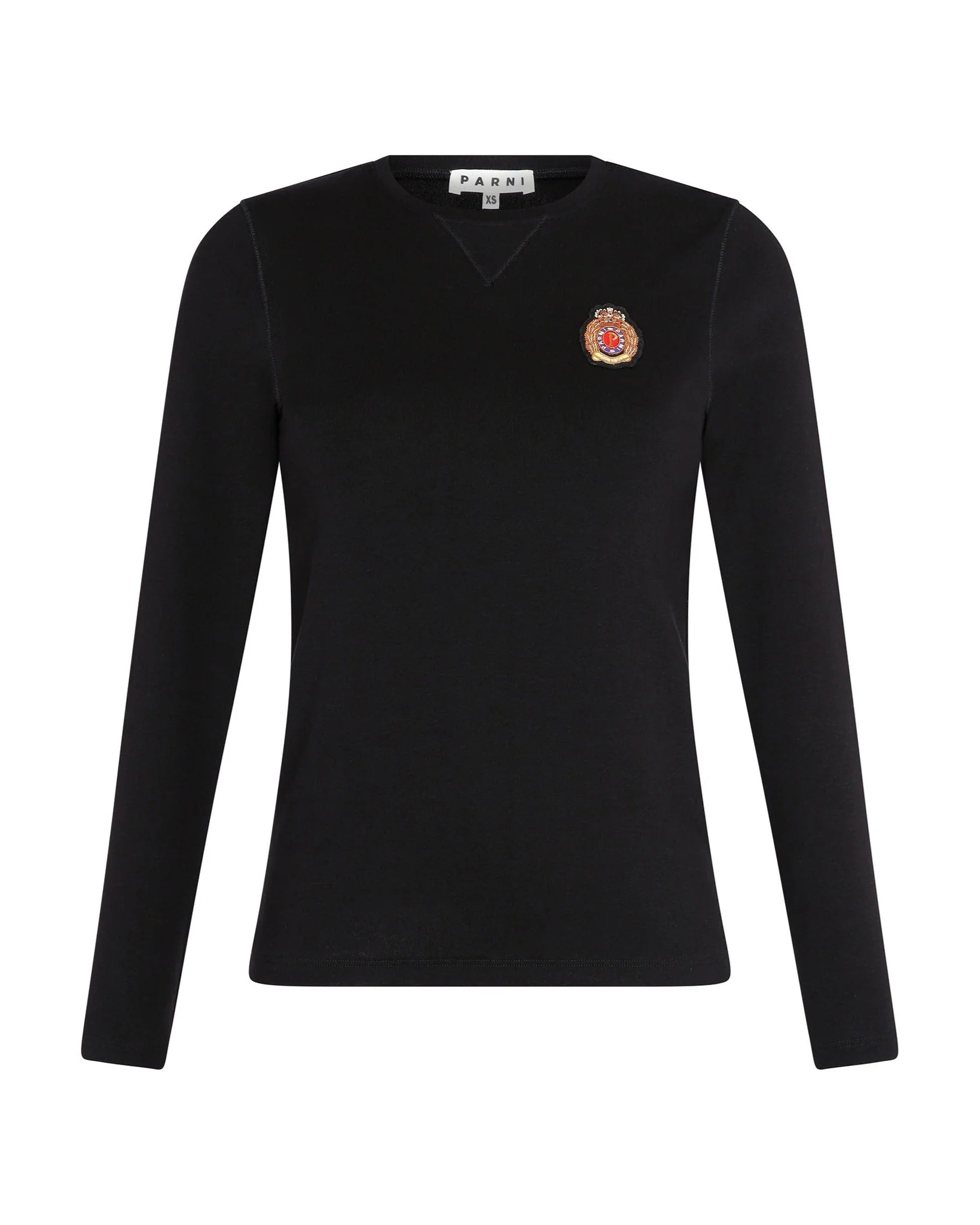 PAR-T426 BLACK EMBLEM T-SHIRT