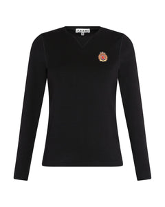 PAR-T426 BLACK EMBLEM T-SHIRT