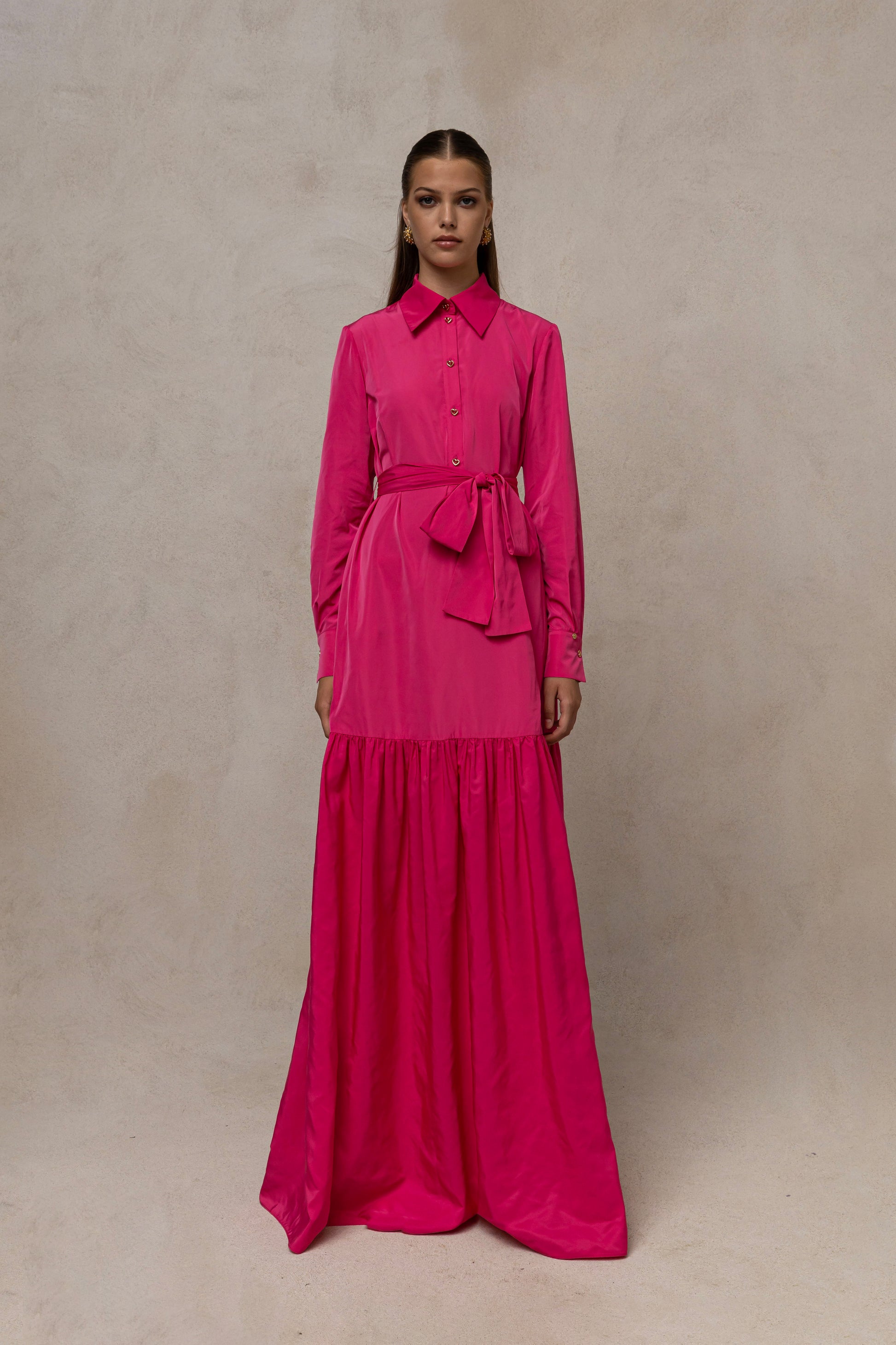 NIS-RC15693 BLACK SHIRT DRESS