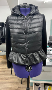 IDDI RUFFLE BLACK JACKET