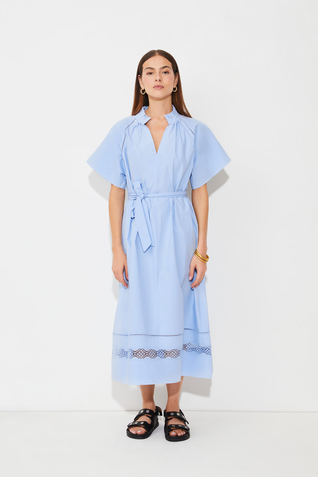 SUN-S25C03135 CLEA BLUE DRESS