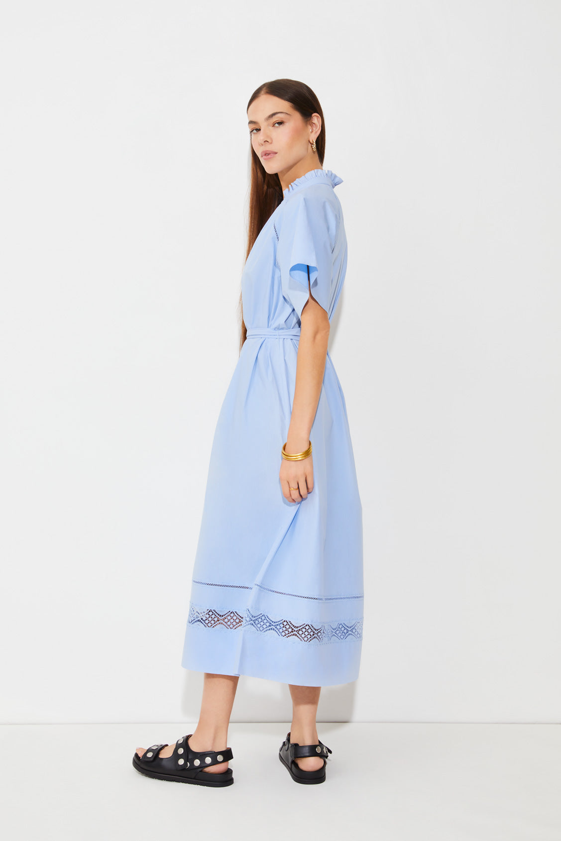 SUN-S25C03135 CLEA BLUE DRESS