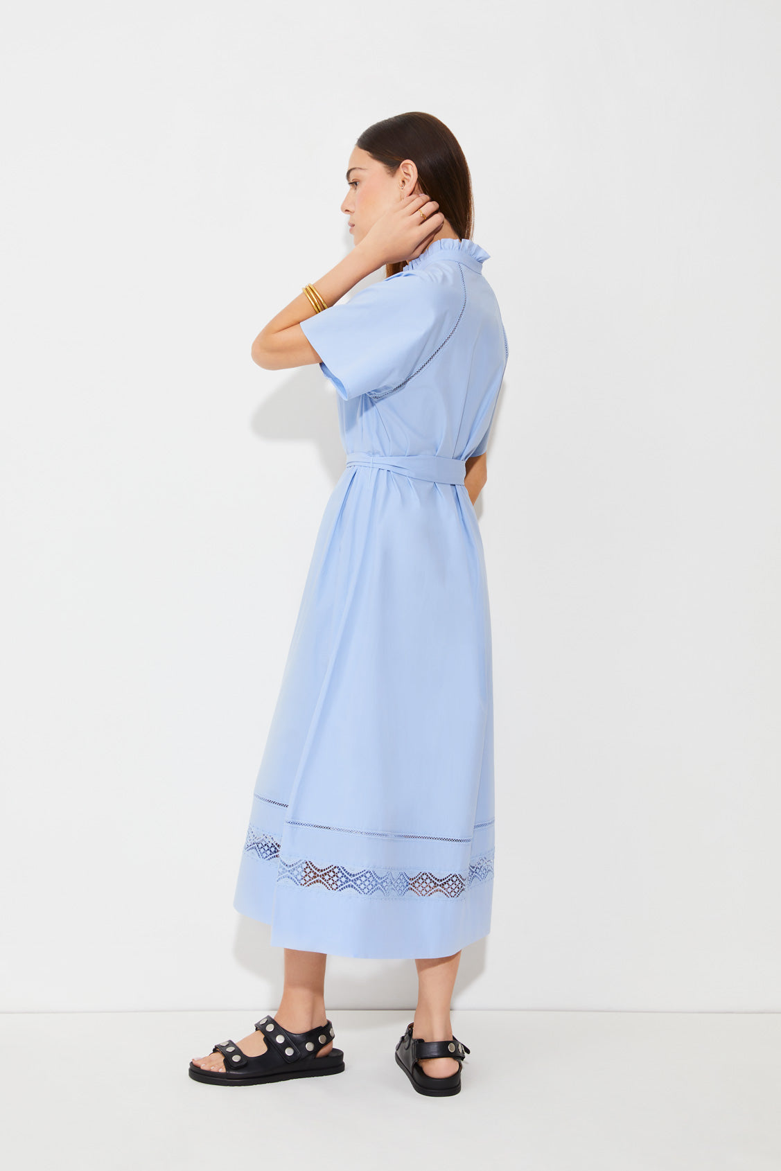 SUN-S25C03135 CLEA BLUE DRESS