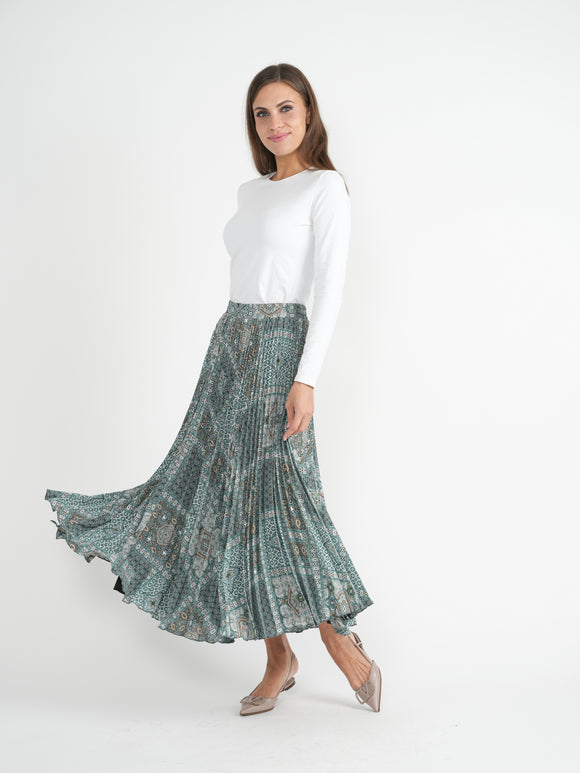 DEJ-SB4CM8706SM GREEN SKIRT