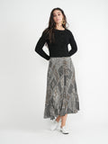 DEJ-SB4CM8706SM BLACK SKIRT