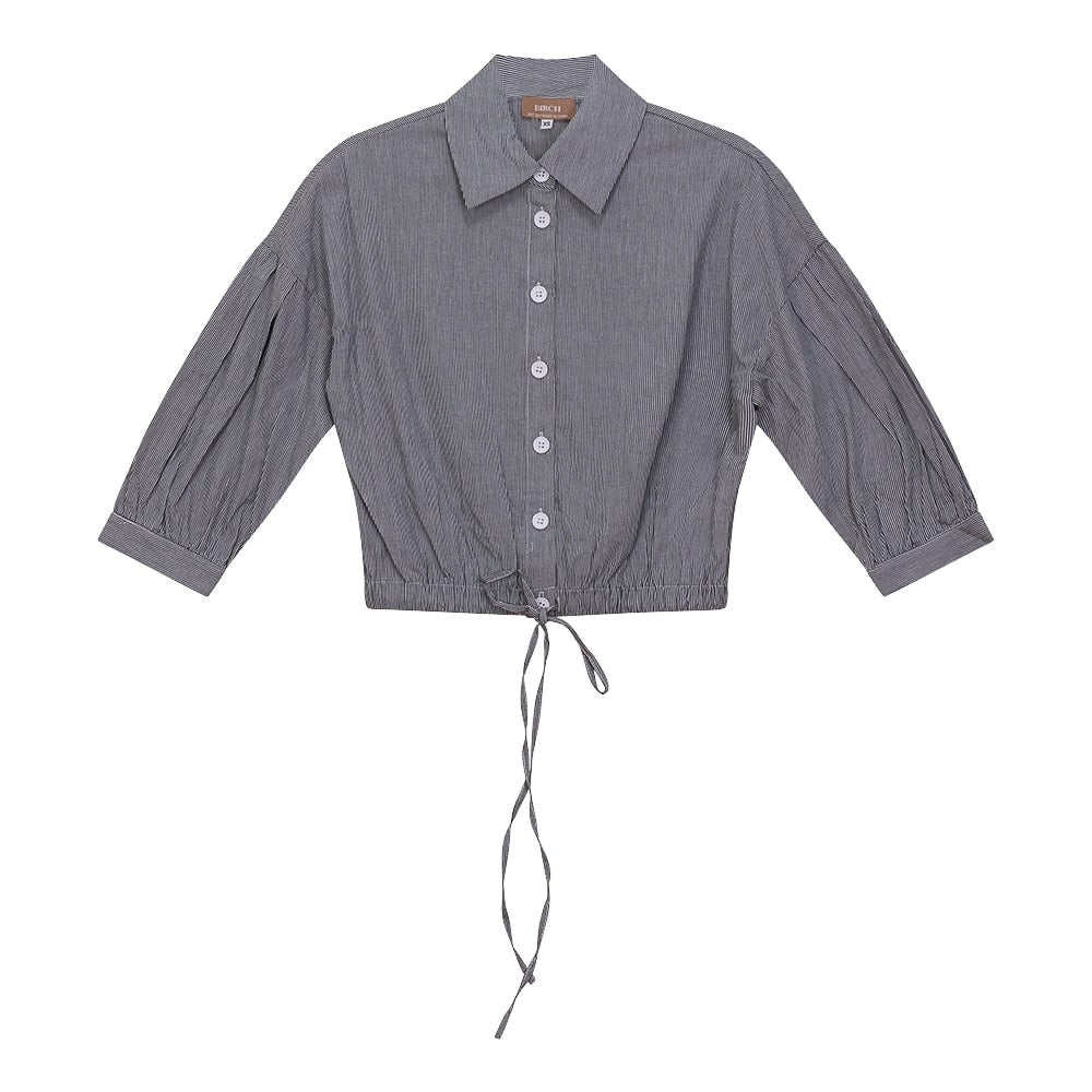 DEJ-SB4CM8849T BLACK&WHITE BLOUSE