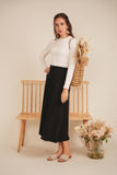 DEJ-SB5CM1291SM BLACK BOW SKIRT