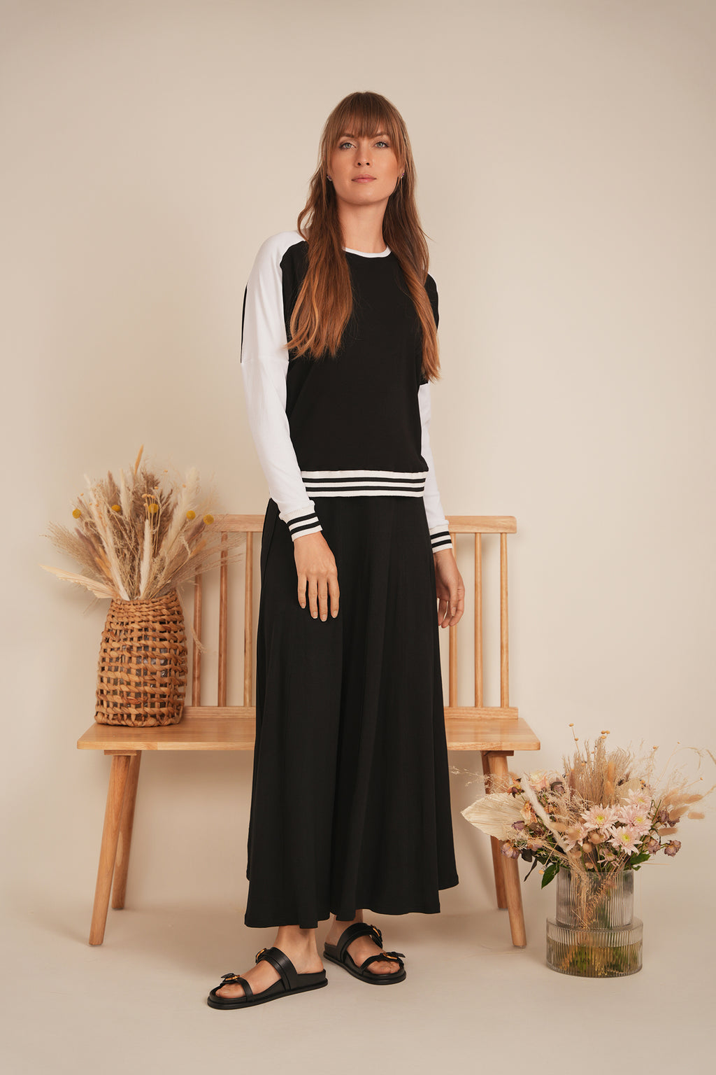 DEJ-SB5CM1465T BLACK&WHITE TOP