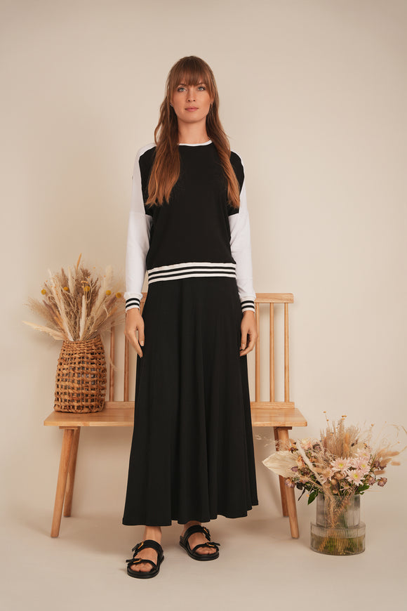 DEJ-SB5CM1465T BLACK&WHITE TOP