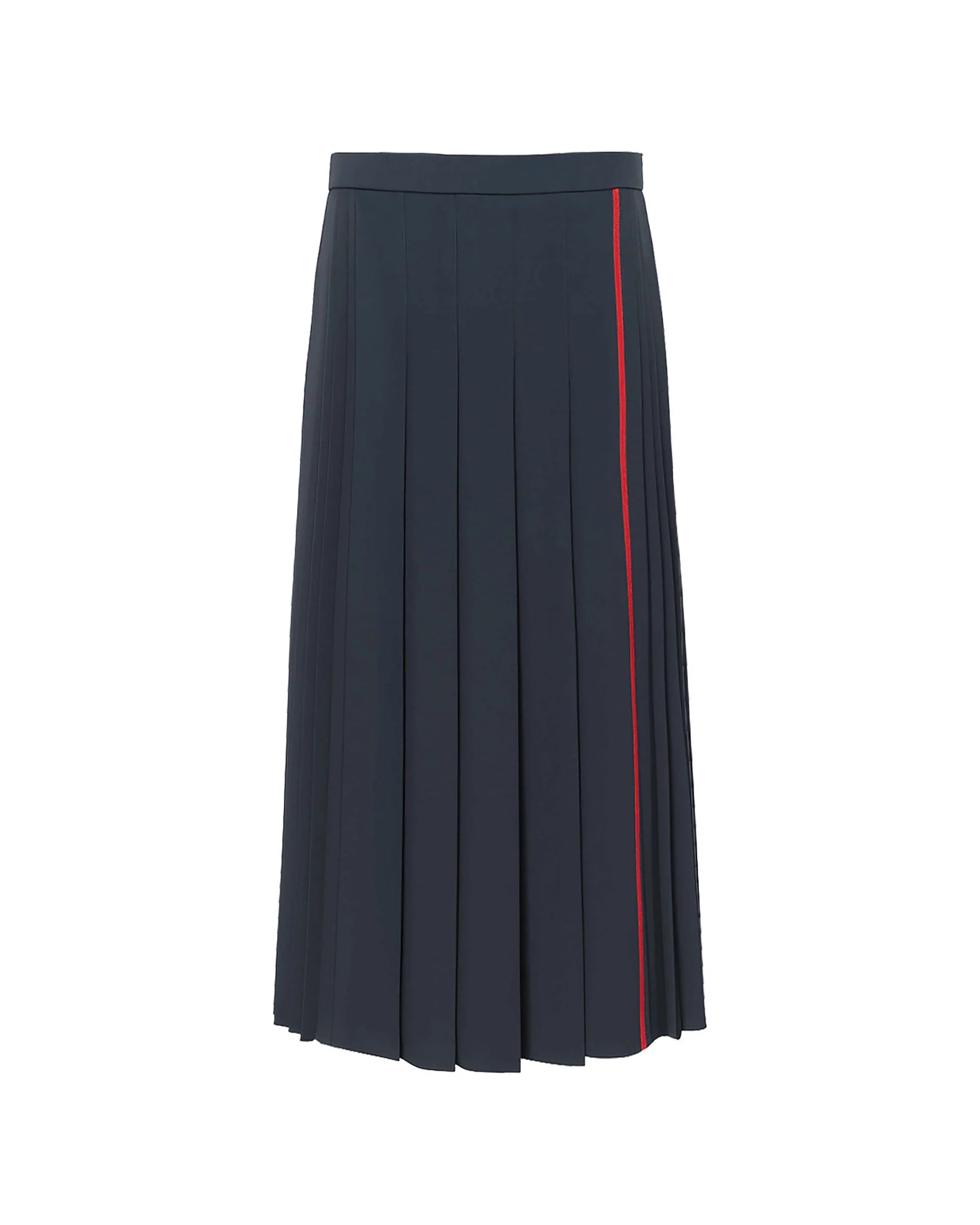 BEA-AB2C5993RO99 NAVY PLEAT TRIMMING SKIRT