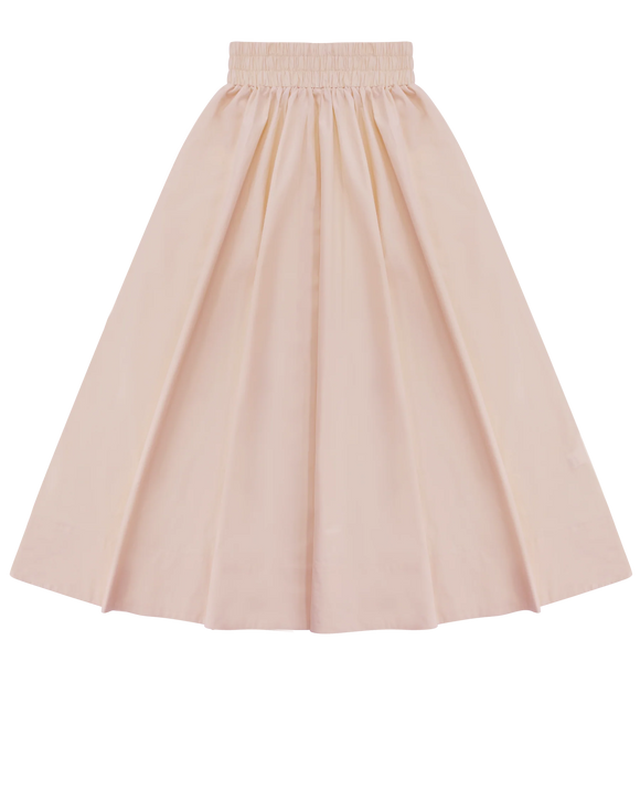 PAR-SK440 BLUSH WOVEN SKIRT