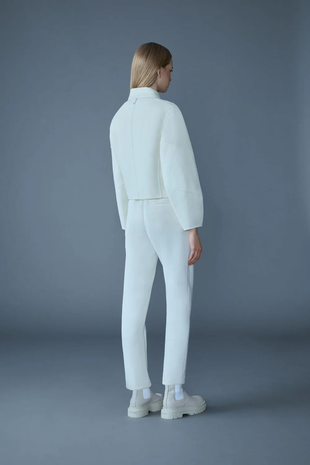 MKG-SOLANA IVORY WOOL JACKET