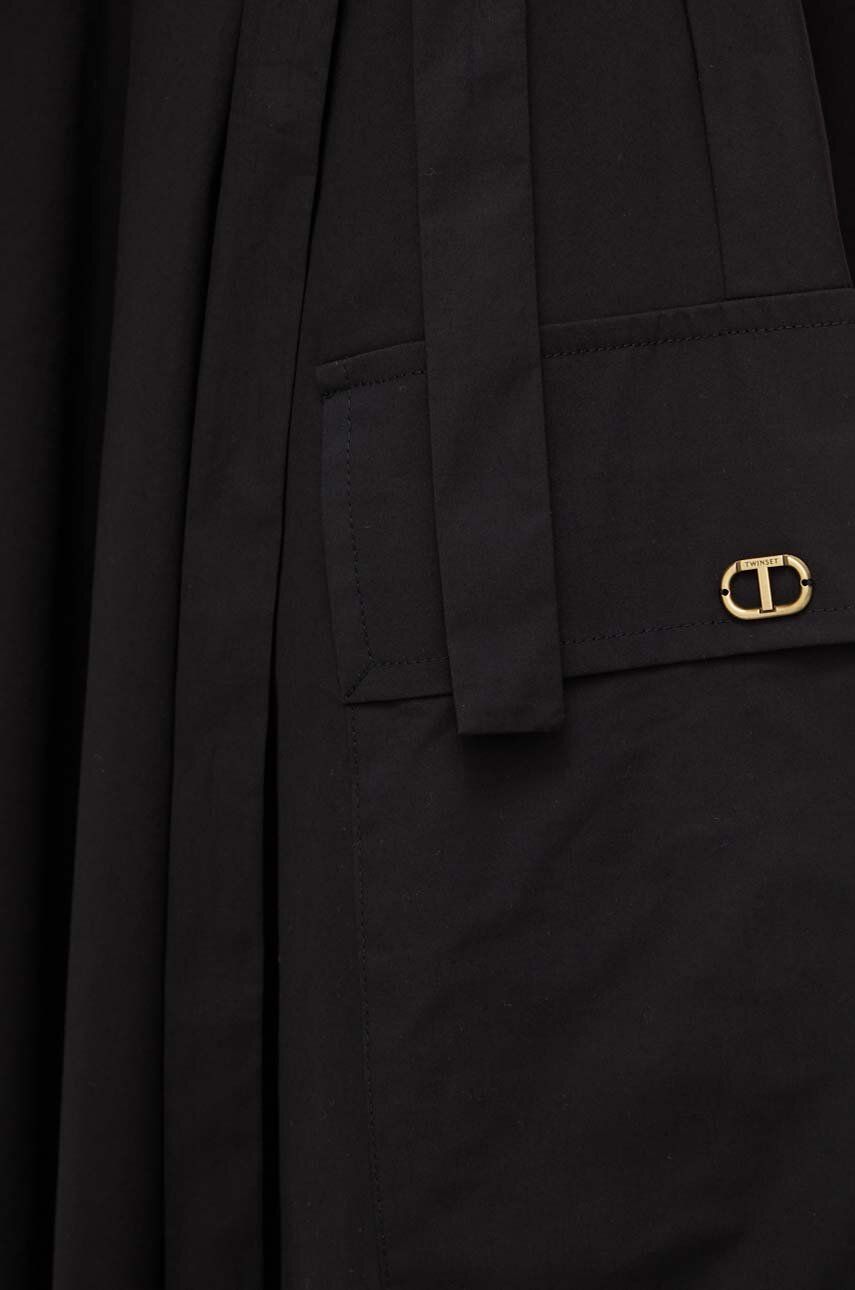 TWS-241TF2011 BLACK POCKET SKIRT