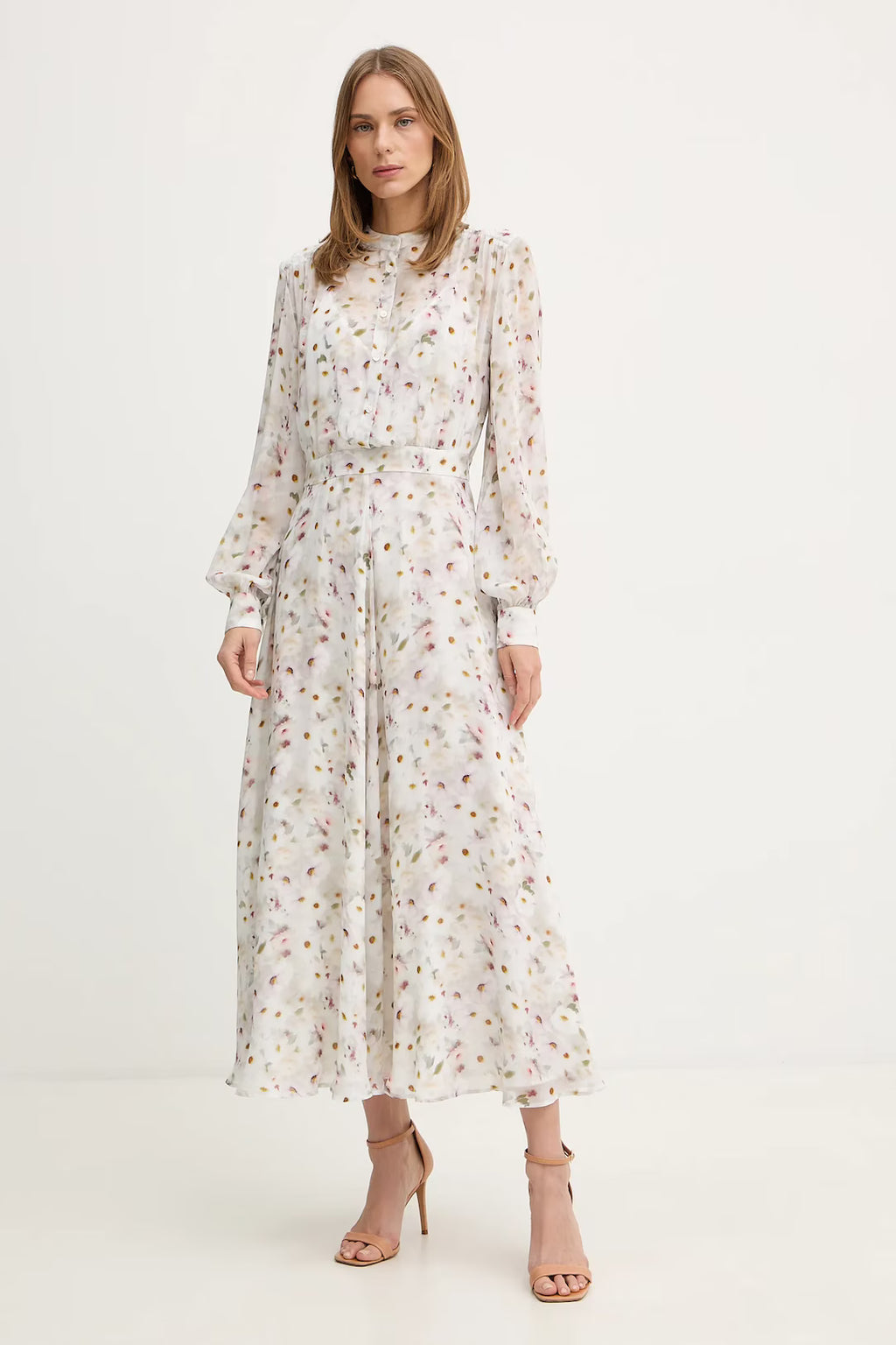 MRL-213221151 MLLMASTRO POWDER ROSES DRESS