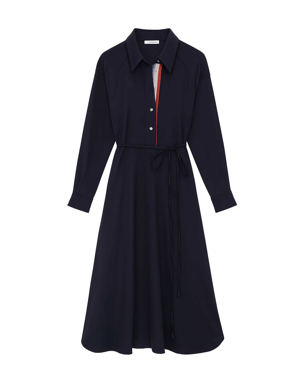 BEA-AB2C6727SAT161 NAVY TRIMMING DRESS