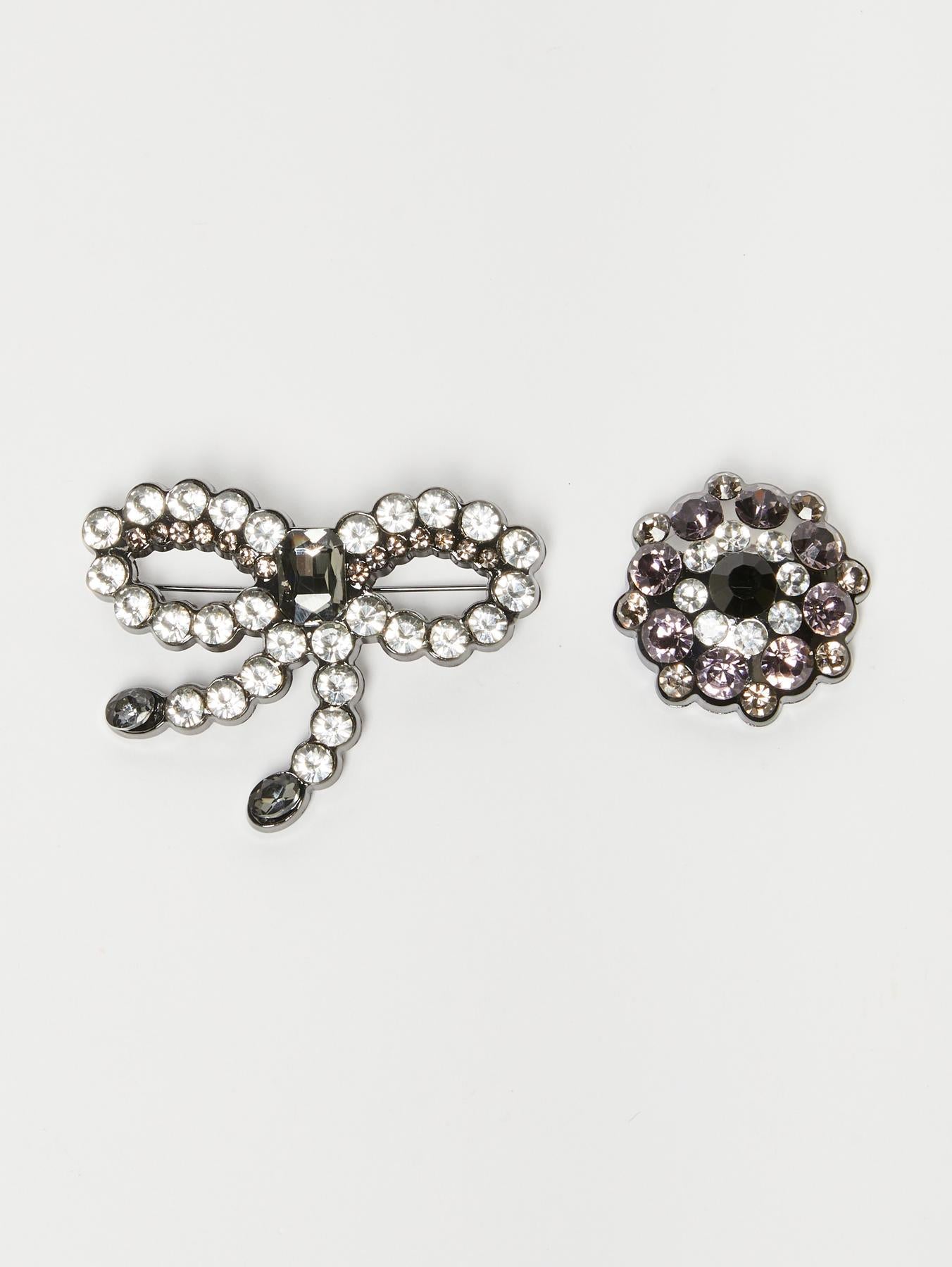 IBL-252775601 STRASS DIAMOND&STONE BROOCH